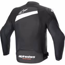 Alpinestars T-GP Plus R V4 Airflow giacca tessile moto traforata, nero-bianco, dimensione S per uomo