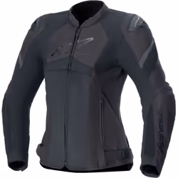 Alpinestars Stella T-GP Plus R V4 Airflow Giacca tessile moto da donna, nero, dimensione XL per uomo