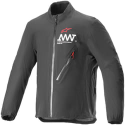 Alpinestars AMT Storm Gear Drystar XF giacca in tessuto impermeabile, nero, dimensione 4XL per uomo
