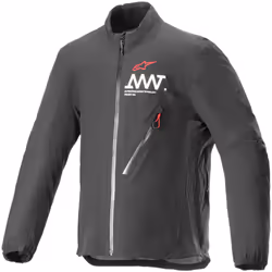 Alpinestars AMT Storm Gear Drystar XF giacca in tessuto impermeabile, nero, dimensione 4XL per uomo