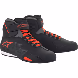 Alpinestars Sektor 2024 Scarpe da moto, nero-rosso, dimensione 42 43 per uomo