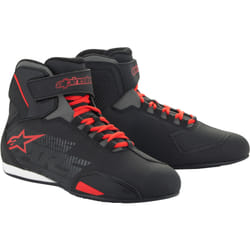 Alpinestars Sektor 2024 Scarpe da moto, nero-rosso, dimensione 42 43 per uomo