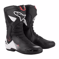 Alpinestars SMX-6 V3 Graphic Stivali da moto, nero-bianco, dimensione 43 per uomo