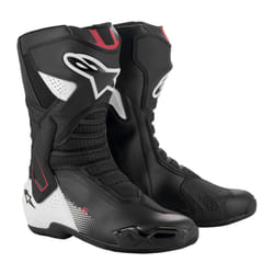 Alpinestars SMX-6 V3 Graphic Stivali da moto, nero-bianco, dimensione 43 per uomo