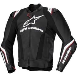 Alpinestars Missile Ignition V3 giacca in pelle da moto traforata, nero-bianco, dimensione 52 per uomo