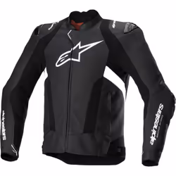 Alpinestars Missile V3 Airflow giacca in pelle da moto traforata, nero-bianco, dimensione 56 per uomo - Vista aggiuntiva 2