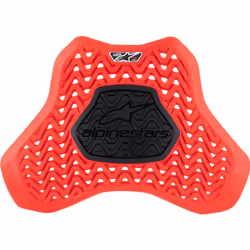 Alpinestars Nucleon Plasma Racing Protezione toracica, nero-rosso, dimensione L per uomo
