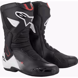 Alpinestars SMX-6 V3 Graphic Stivali da moto, nero-bianco, dimensione 42 per uomo