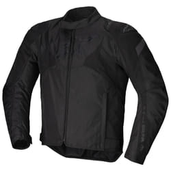 Alpinestars T-Jaws V4 impermeabile Giacca tessile moto, nero, dimensione M per uomo