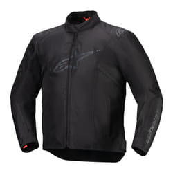 Alpinestars T-SPS V2 giacca tessile moto impermeabile, nero, dimensione 4XL per uomo