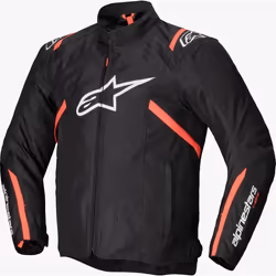 Alpinestars T-SPS V2 giacca tessile moto impermeabile, nero-rosso, dimensione 3XL per uomo - Vista aggiuntiva 2