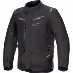 Alpinestars ST-1 impermeabile Giacca tessile moto, nero, dimensione L per uomo