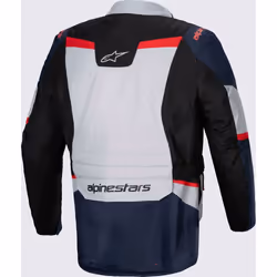Alpinestars ST-1 impermeabile Giacca tessile moto, nero-rosso-blu, dimensione L per uomo