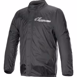 Alpinestars Hurricane V2 Giacca antipioggia, nero, dimensione M per uomo