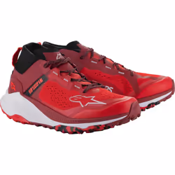 Alpinestars Meta XR V2 Scarpe, bianco-rosso, dimensione 45 per uomo
