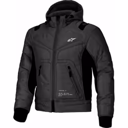 Alpinestars Mohobbs impermeabile Giacca tessile moto, nero, dimensione L per uomo