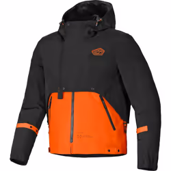 Alpinestars Mootant WP impermeabile Giacca tessile moto, nero-arancione, dimensione XL per uomo - Vista aggiuntiva 2