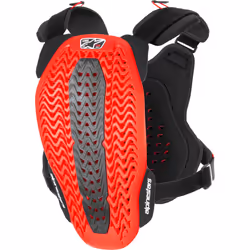 Alpinestars A-5 Plasma Corazza toracica, nero-rosso, dimensione M L per uomo