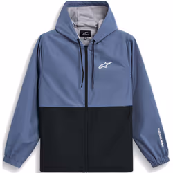 Alpinestars Speeder Giacca in tessuto, nero-blu, dimensione 2XL per uomo