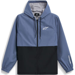 Alpinestars Speeder Giacca in tessuto, nero-blu, dimensione 2XL per uomo