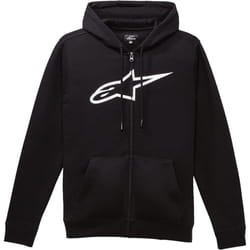 Alpinestars Ageless V3 Felpa con cappuccio e zip, nero-bianco, dimensione XL per uomo