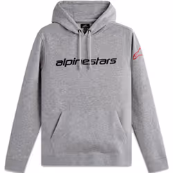 Alpinestars Linear Wordmark V3 Felpa, grigio, dimensione XL per uomo