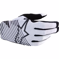 Alpinestars Radar Pro Guanti da motocross, bianco, dimensione 2XL per uomo