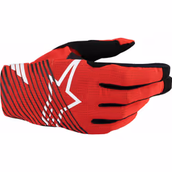 Alpinestars Radar Pro Guanti da motocross, rosso, dimensione M per uomo