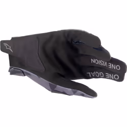 Alpinestars Radar Guanti da motocross, nero-verde-multicolore, dimensione S per uomo