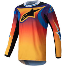 Alpinestars Fluid Wurx Maglia da motocross, multicolore, dimensione M per uomo