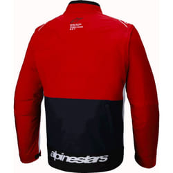 Alpinestars Lite-Dura Softshell Giacca da motocross, nero-bianco-rosso, dimensione L per uomo
