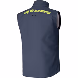 Alpinestars Techstar Softshell Gilet da motocross, grigio, dimensione S per uomo