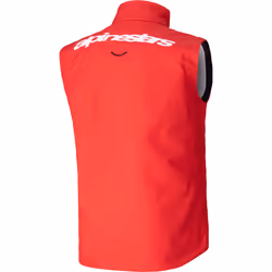 Alpinestars Techstar Softshell Gilet da motocross per ragazzi, rosso, dimensione L