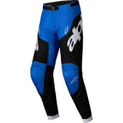 Alpinestars Racer Veil Pantaloni da motocross, nero-blu, dimensione 32 per uomo