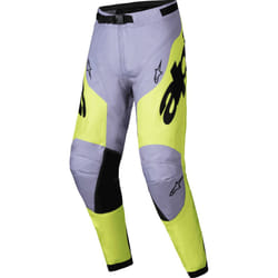 Alpinestars Racer Veil Pantaloni da motocross, grigio-giallo, dimensione 38 per uomo