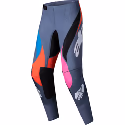 Alpinestars Techstar Dreem Pantaloni da motocross, grigio-rosa, dimensione 38 per uomo