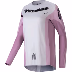 Alpinestars Stella Techstar Melt Maglia motocross da donna, grigio-rosa, dimensione L per donne