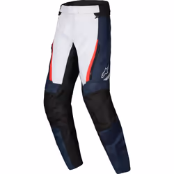 Alpinestars ST-1 impermeabile Moto Tessile Pantaloni, nero-rosso-blu, dimensione M per uomo