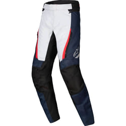 Alpinestars ST-1 impermeabile Moto Tessile Pantaloni, nero-rosso-blu, dimensione M per uomo