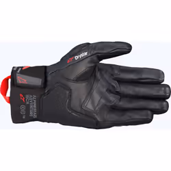 Alpinestars Belize v3 Drystar Guanti da moto impermeabili, nero-grigio-rosso, dimensione S per uomo