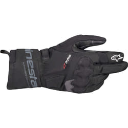 Alpinestars WT-3 Drystar Guanti da moto impermeabili, nero, dimensione S per uomo