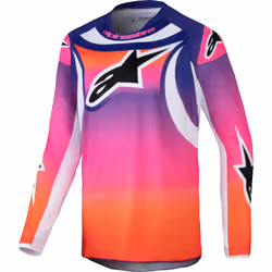 Alpinestars Fluid Wurx Maglia Motocross Giovanile, multicolore, dimensione M