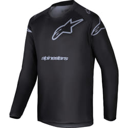 Alpinestars Racer Graphite Maglia Motocross Giovanile, grigio, dimensione M