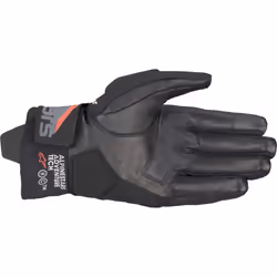 Alpinestars Corozal V3 Drystar Guanti da moto impermeabili, nero-grigio-rosso, dimensione S per uomo