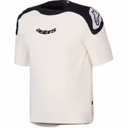 Alpinestars A-Aria Polartec Elite Maglia da bicicletta a maniche corte, beige, dimensione L per uomo