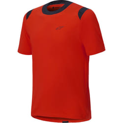 Alpinestars A-Dura Dri Wool Maglia da bicicletta a maniche corte, arancione, dimensione L per uomo
