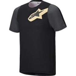 Alpinestars A-Dura Lipan Maglia da bicicletta a maniche corte, nero-beige, dimensione L per uomo