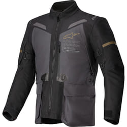 Alpinestars ST-7 2L Gore-Tex giacca tessile moto impermeabile, nero-grigio, dimensione S per uomo