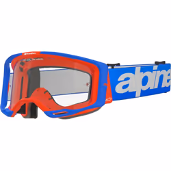 Alpinestars Vision 8 Wordmark Occhiali da motocross, blu per uomo - Vista aggiuntiva 2