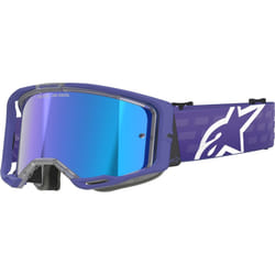 Alpinestars Vision 8 Corp Mirror Stripes Occhiali da motocross, porpora per uomo